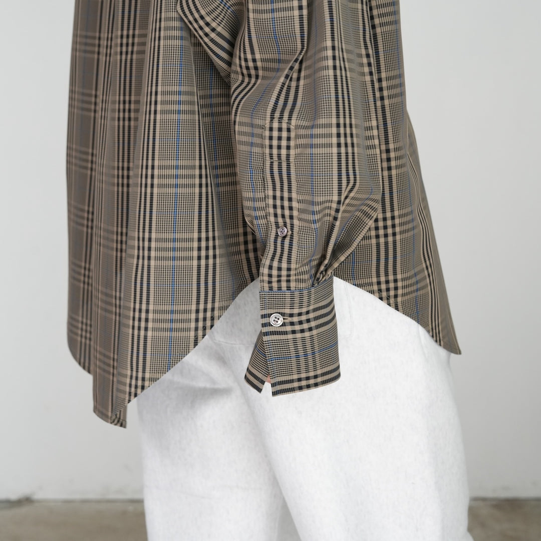 25AW】THE SHINZONE TWILL PLAID SHIRT 