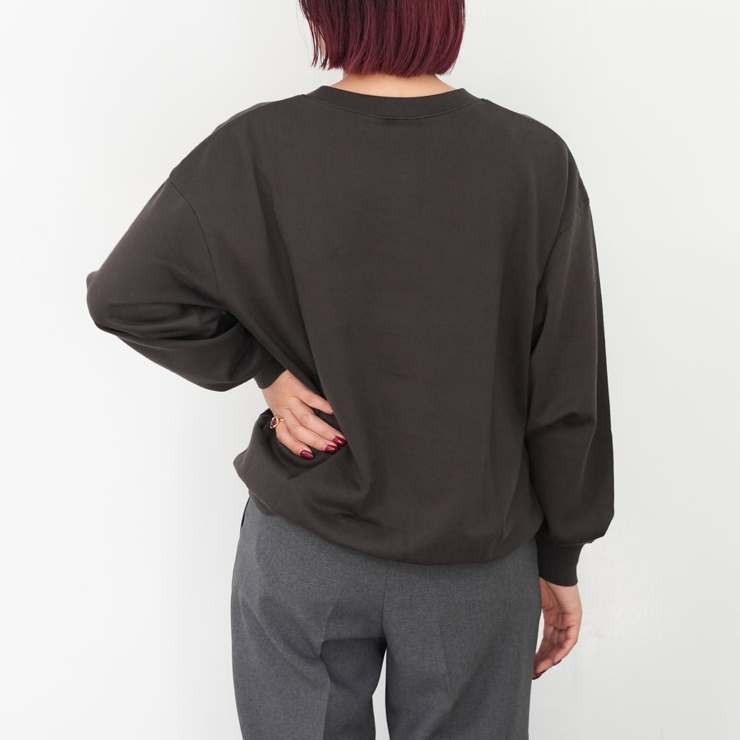 25AW】AURALEE SUPER HIGH GAUGE SWEAT P/O 