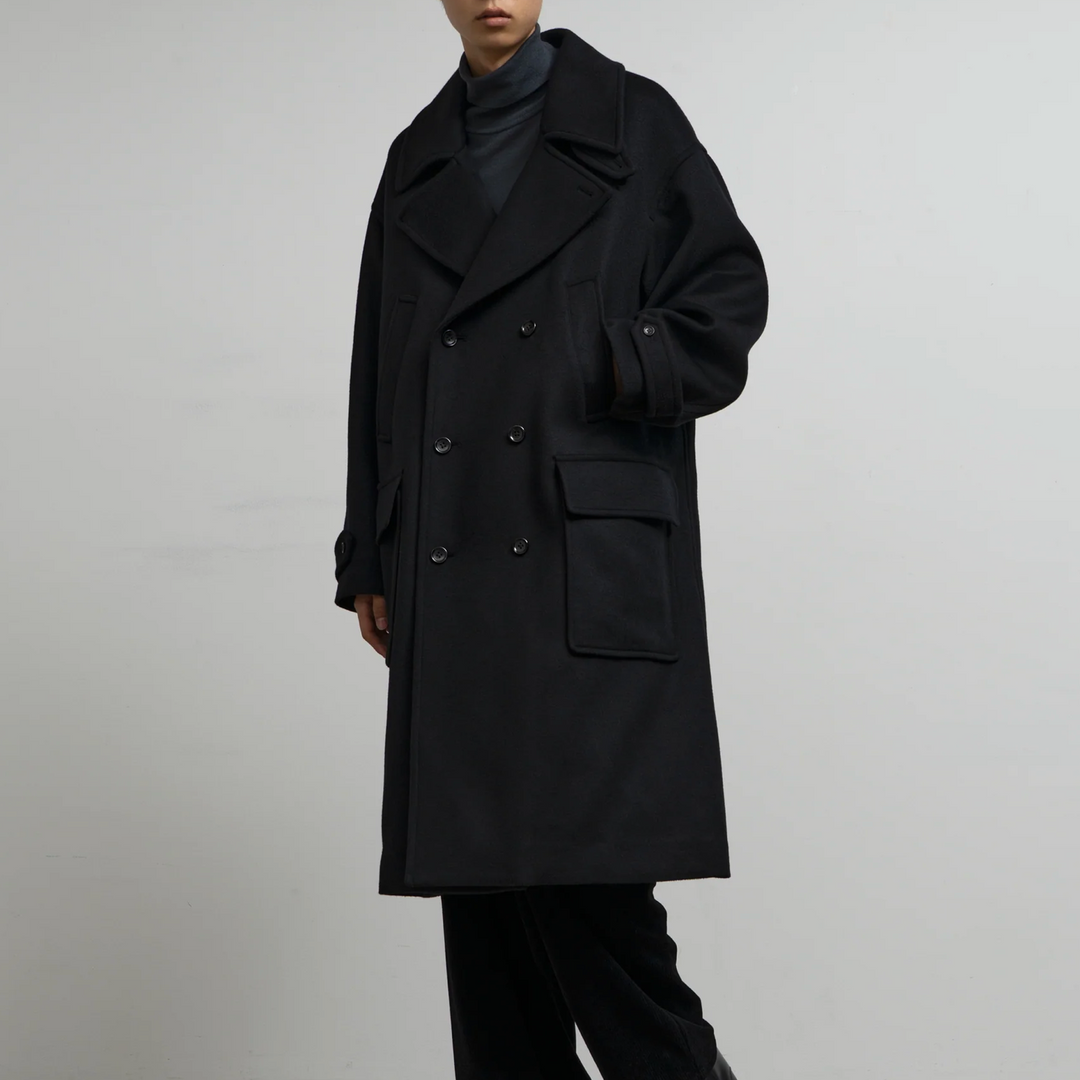 Graphpaper LIGHT MELTON PEA COAT 