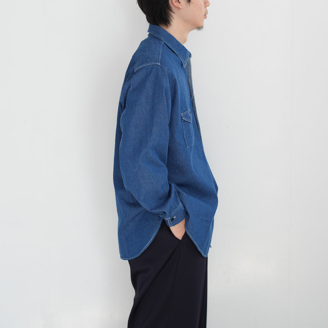 FOUNDOUR DENIM WORK SHIRT – Chum!