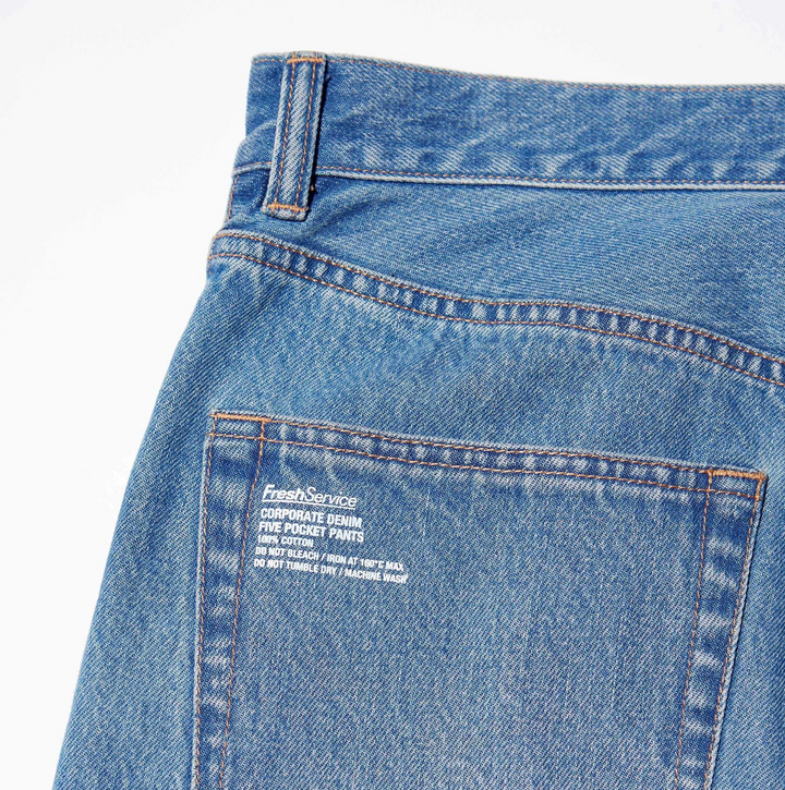 パンツ 26SS CORPORATE DENIM FIVE POCKET PANTS フレッシュサービス CORPORATE DENIM FIVE POCKET PANTS スタイル