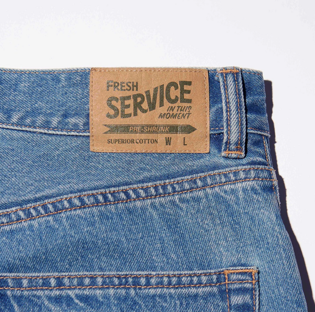 26SS】FreshService CORPORATE DENIM FIVE POCKET PANTS