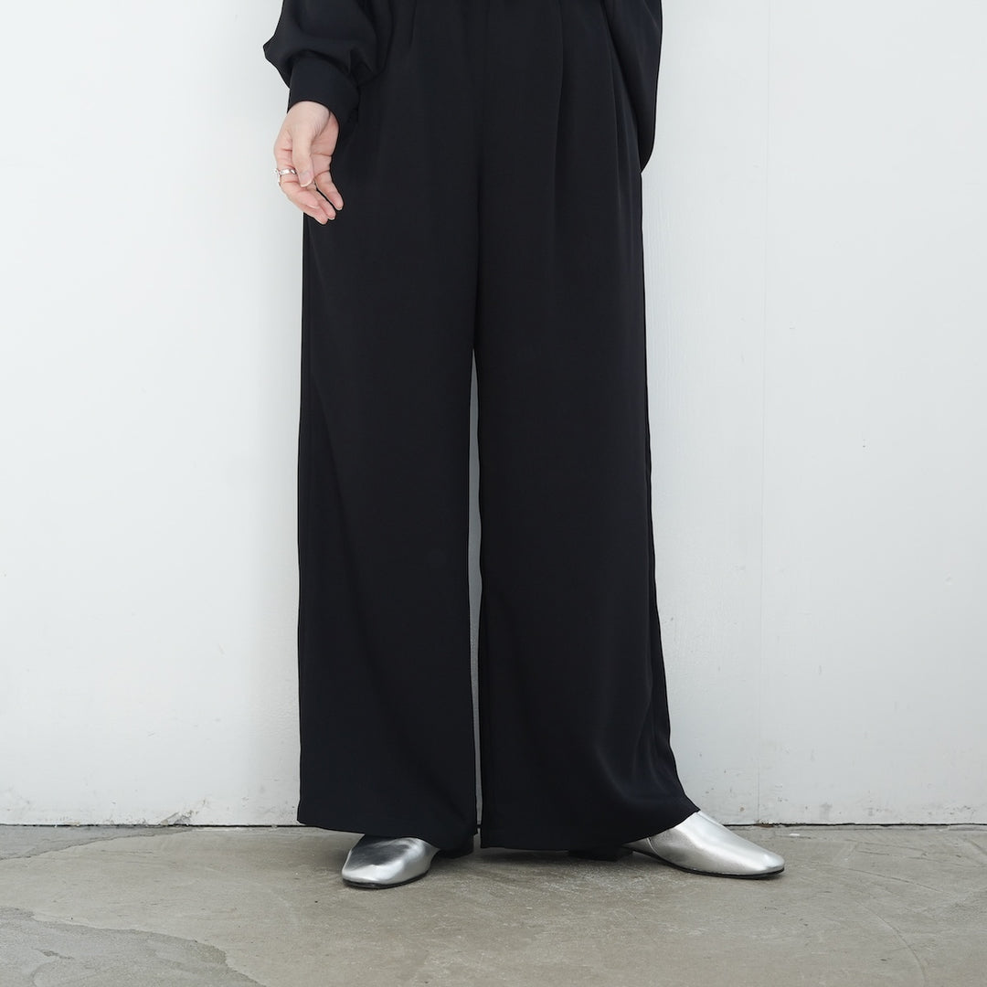 新品未使用！！v12 DAM PANTS ブラック Mサイズ ストレッチ Graphpaper Satin Easy Wide Pants 