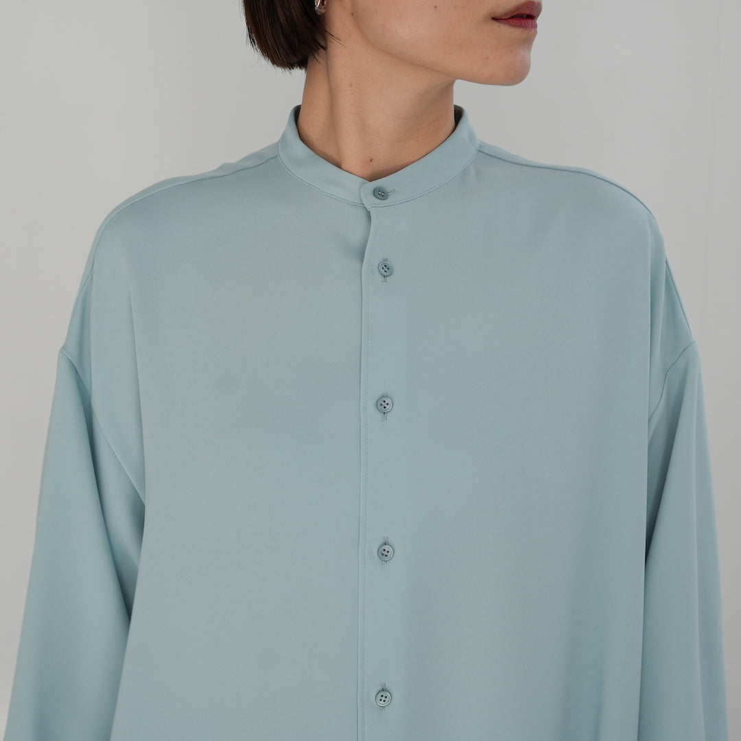 【daiwalog様】Graphpaper Satin band collar Graphpaper Satin Oversized Band Collar Shirt 