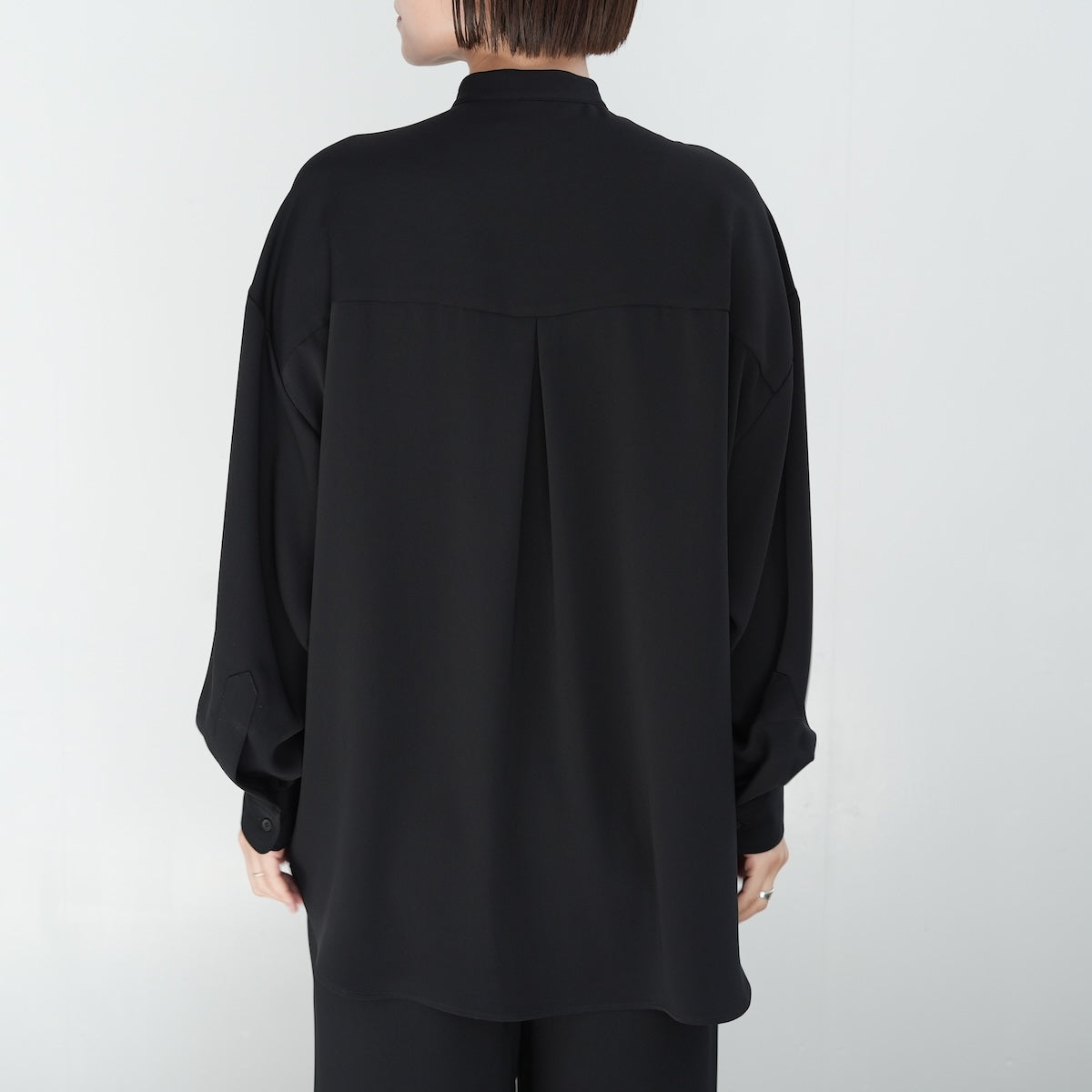 【daiwalog様】Graphpaper Satin band collar Graphpaper Satin Oversized Band Collar Shirt 