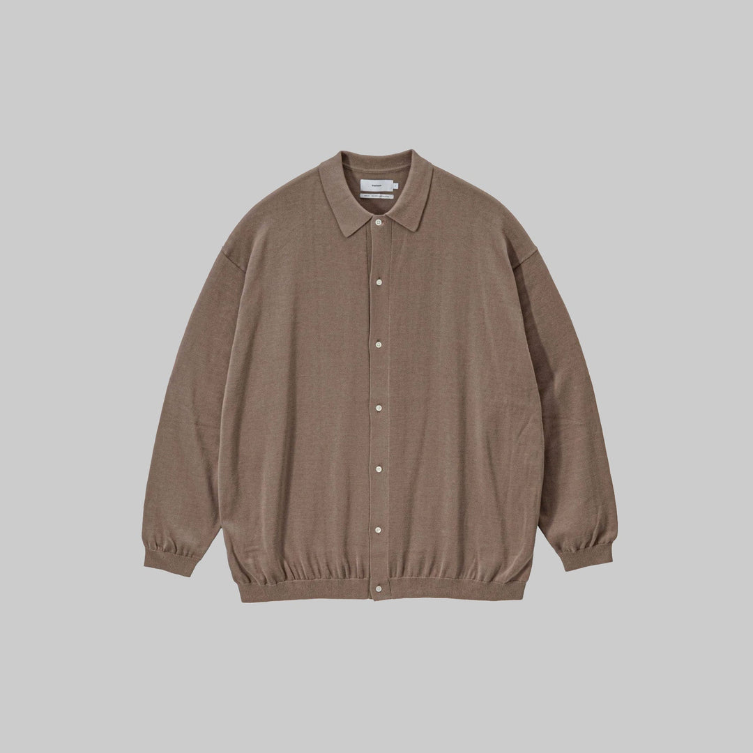 Graphpaper Suvin High Gauge Knit Oversized L/S Shirts 
