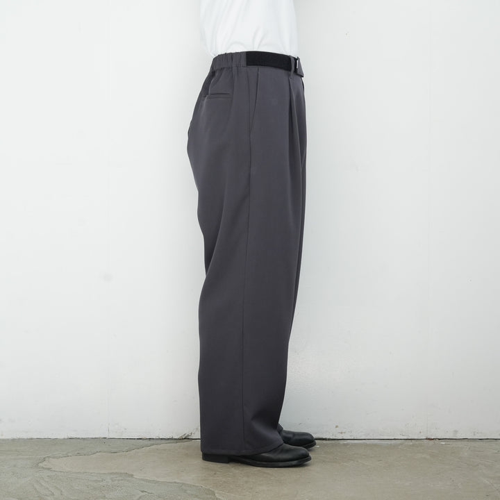 26SS】Graphpaper Scale Off Wool Wide Chef Pants