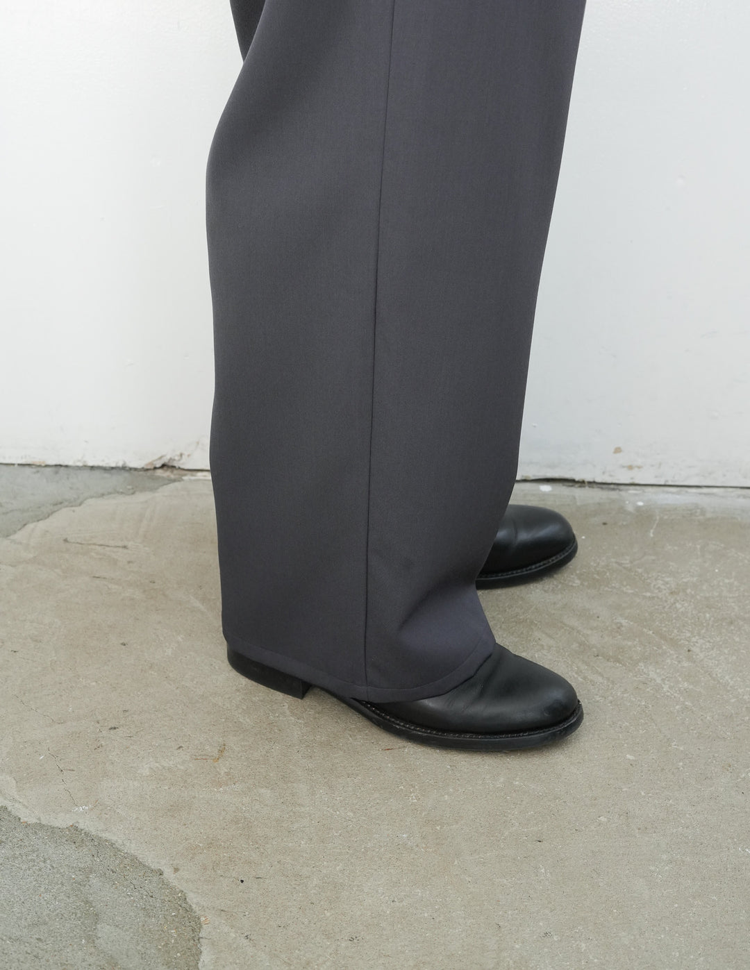 26SS】Graphpaper Scale Off Wool Wide Chef Pants