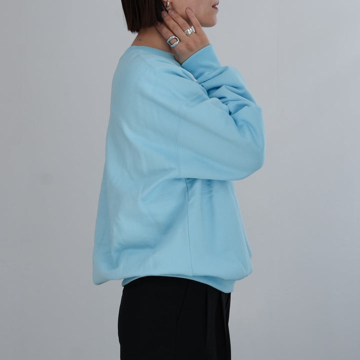 awasa Supima Aging Cotton Crew Neck Sweat 