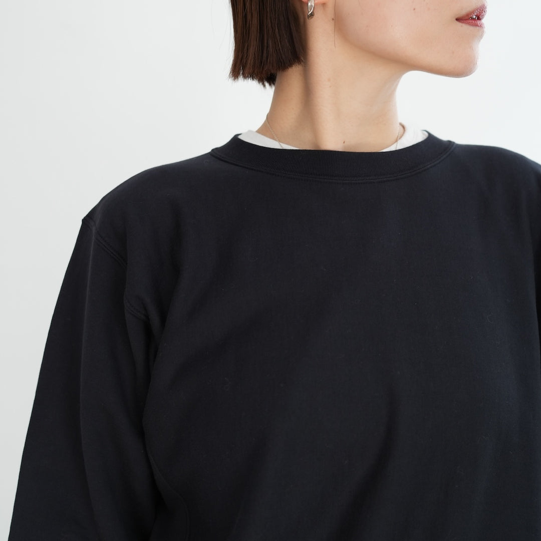 AURALEE ELASTIC HIGH GAUGE SWEAT P/O 