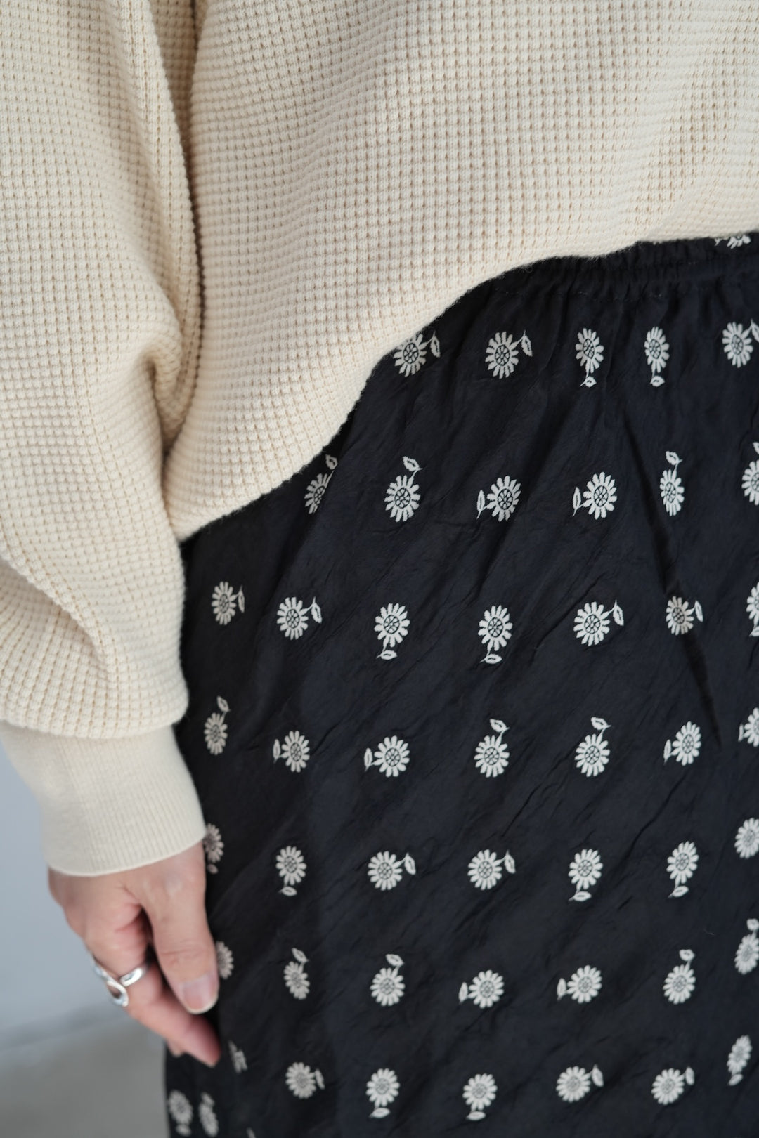 THE SHINZONE ILICA JACQUARD SKIRT 