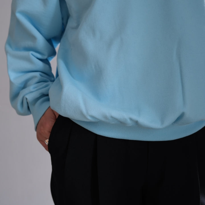 awasa Supima Aging Cotton Crew Neck Sweat 