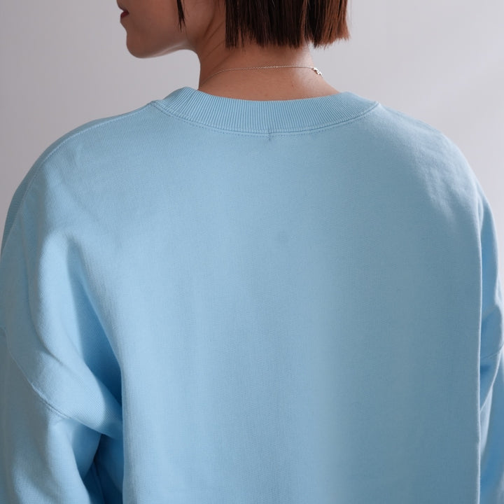 awasa Supima Aging Cotton Crew Neck Sweat 