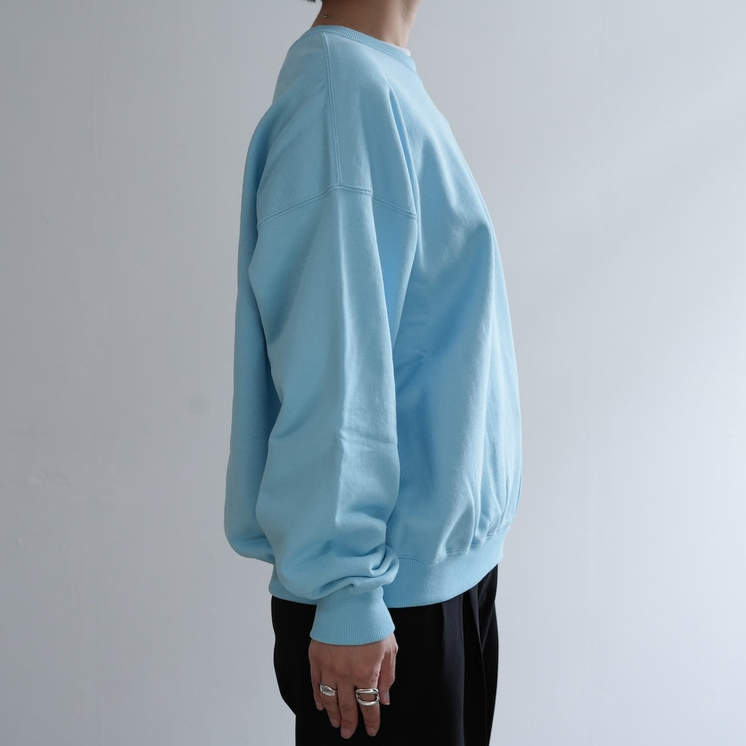 awasa Supima Aging Cotton Crew Neck Sweat 