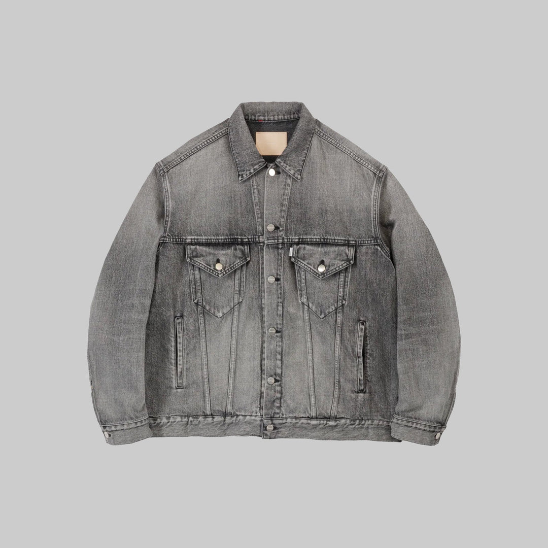 26SS】Graphpaper Selvage Denim Trucker Jacket-LIGHT FADE- 