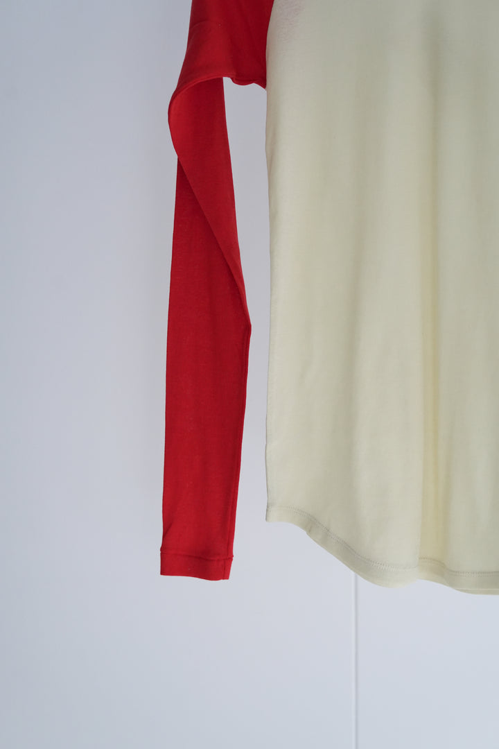 AURALEE SUPER HIGH GAUGE SHEER RIB RAGLAN P/O 