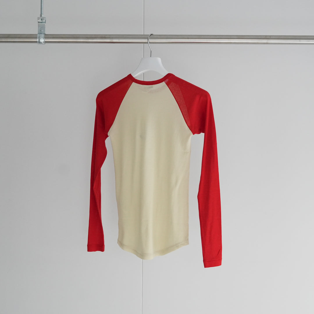 AURALEE SUPER HIGH GAUGE SHEER RIB RAGLAN P/O 