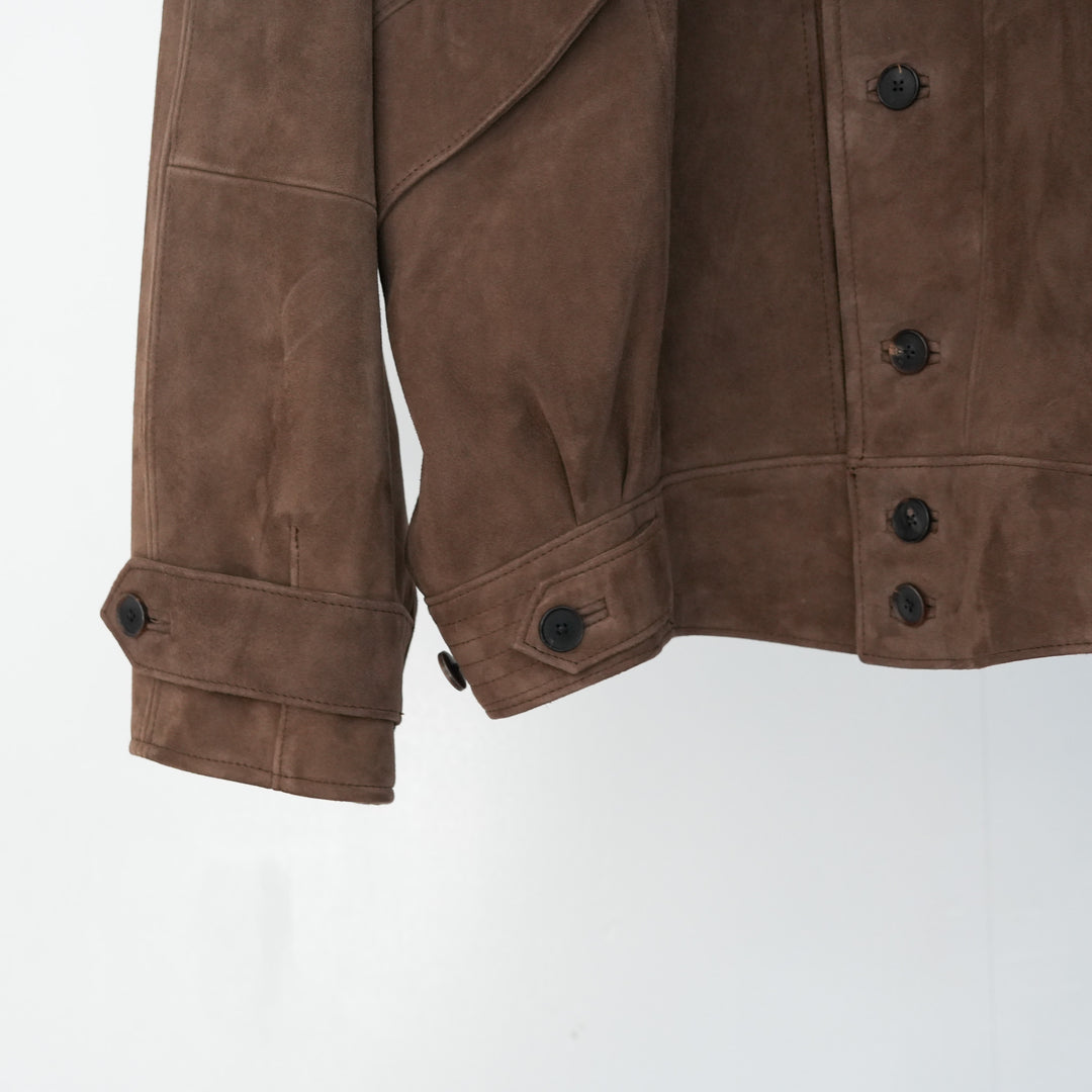 26SS】AURALEE SILKY GRAIN SUEDE BLOUSON 