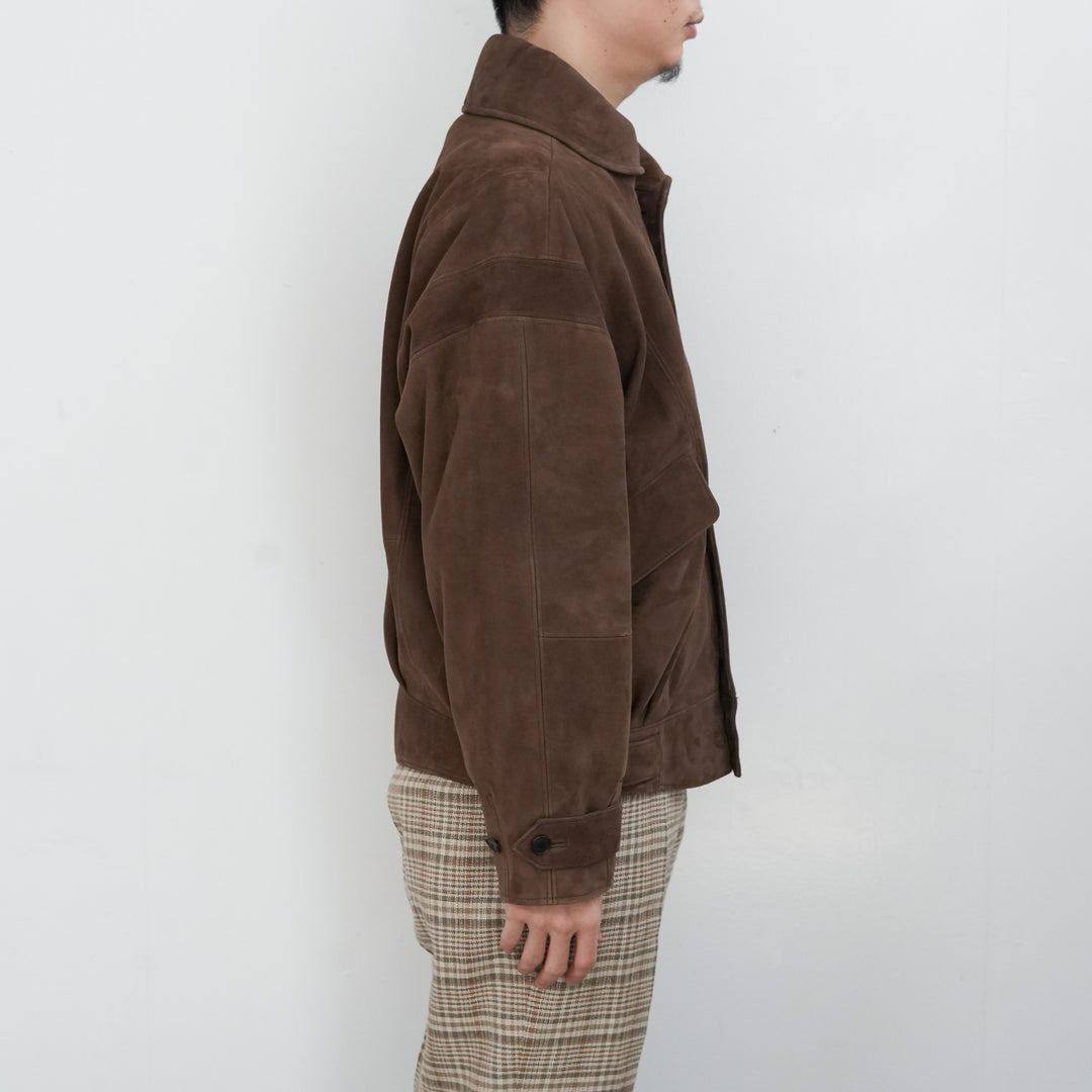 26SS】AURALEE SILKY GRAIN SUEDE BLOUSON 