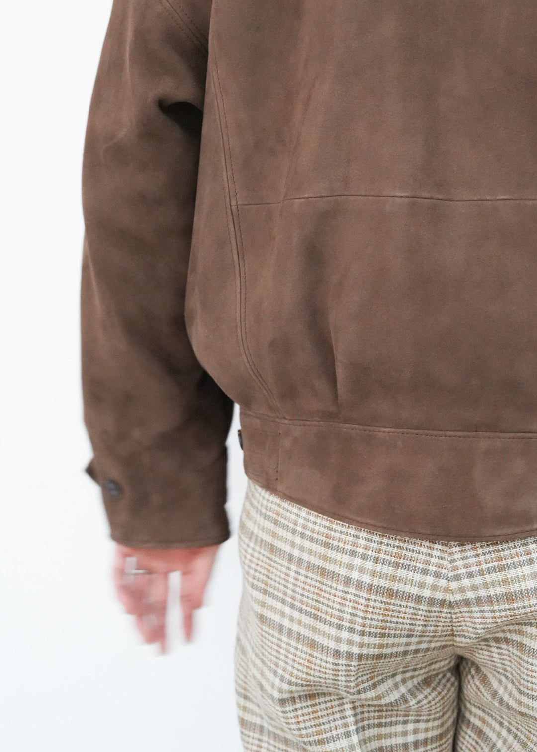 ジャケット・アウター AURALEE 26SS SILKY GRAIN SUEDE BLOUSON AURALEE/オーラリー】SILKY GRAIN SUEDE BLOUSON A26SB01SGの通販