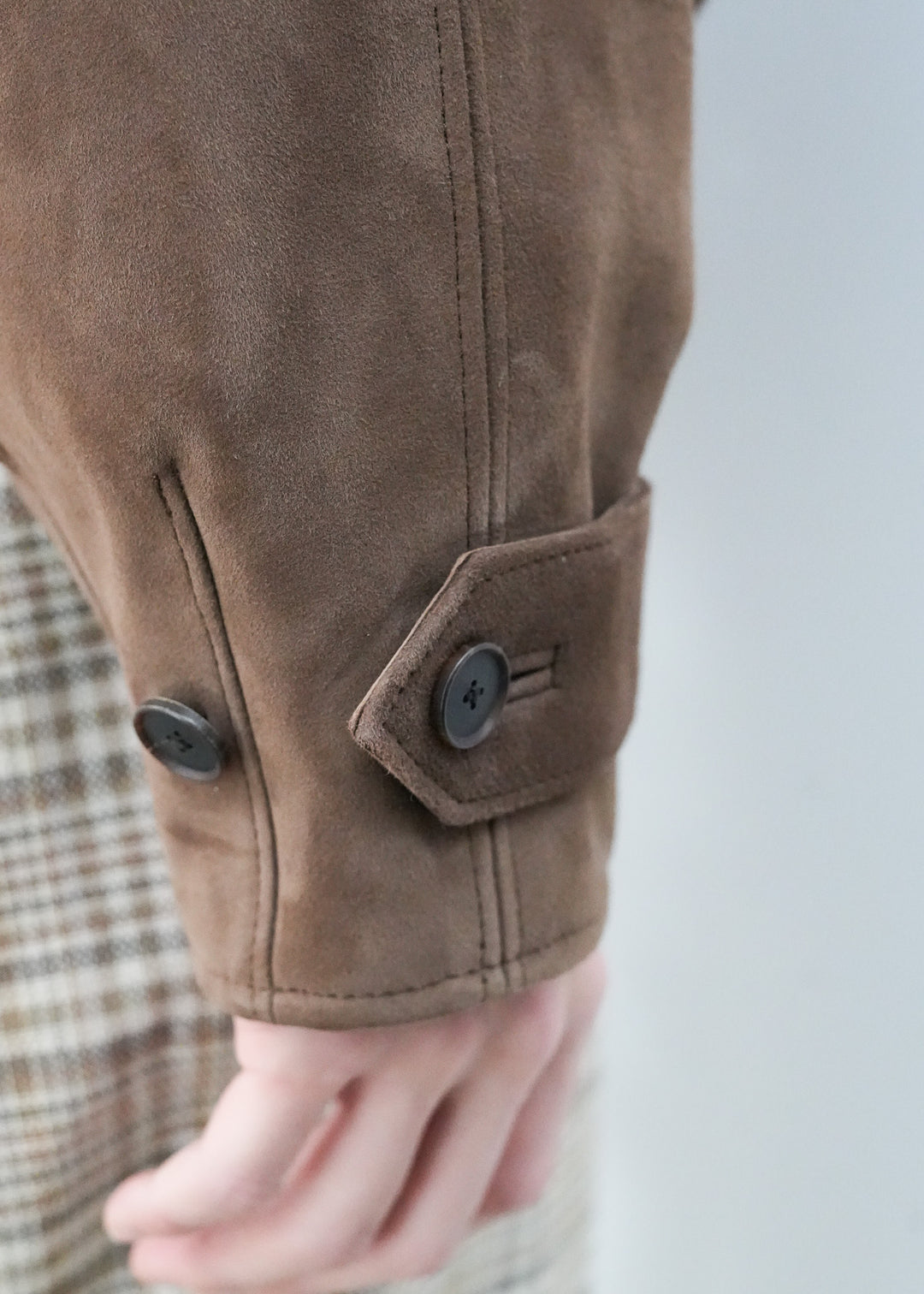 26SS】AURALEE SILKY GRAIN SUEDE BLOUSON 
