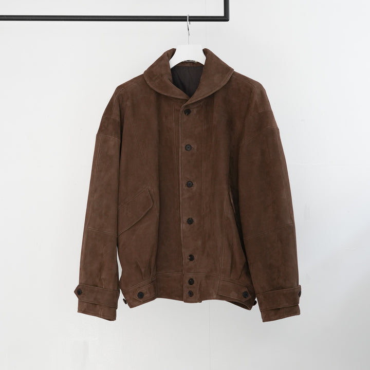 ジャケット・アウター AURALEE 26SS SILKY GRAIN SUEDE BLOUSON 26SS】AURALEE SILKY GRAIN SUEDE BLOUSON 