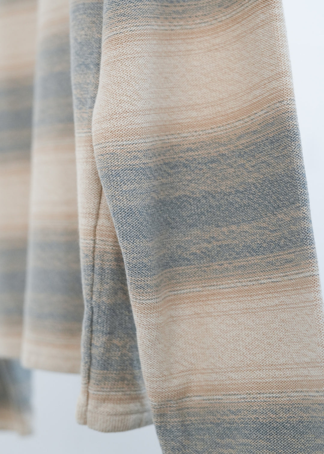 26SS】AURALEE COTTON SILK GRADIENT STRIPE KNIT BOAT NECK P/O