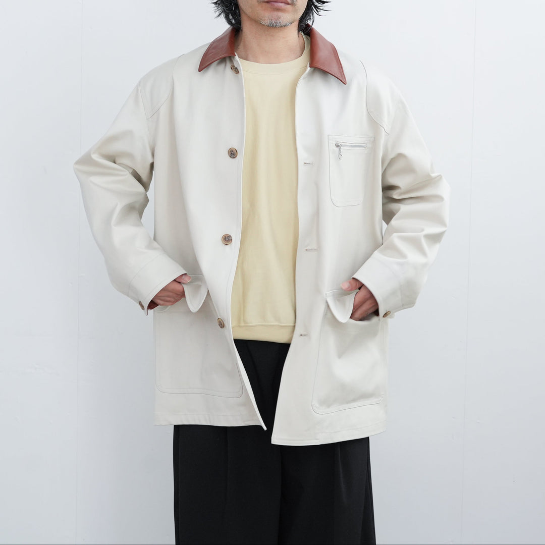 26SS】BISOWN COTTON GABA HUNTING JACKET 