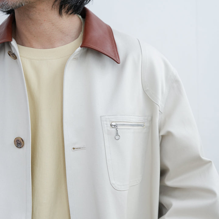 26SS】BISOWN COTTON GABA HUNTING JACKET 