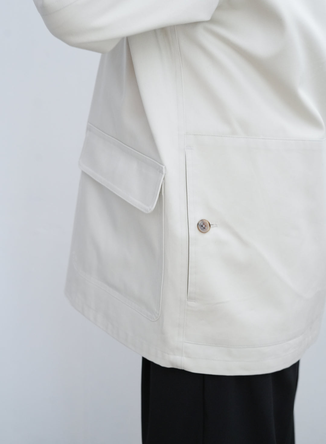26SS】BISOWN COTTON GABA HUNTING JACKET 