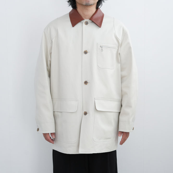 26SS】BISOWN COTTON GABA HUNTING JACKET 