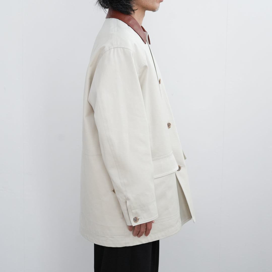 26SS】BISOWN COTTON GABA HUNTING JACKET 