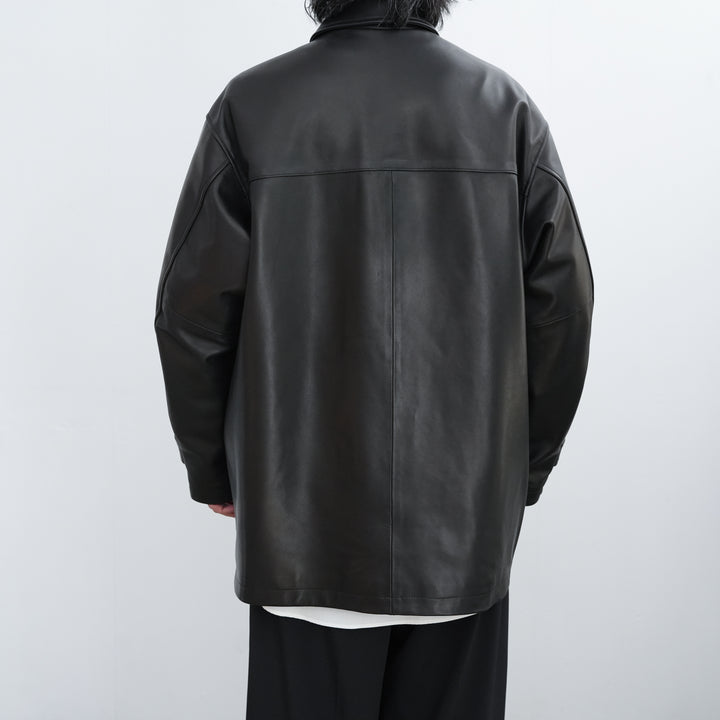 26SS】Graphpaper Lamb Leather Car Coat