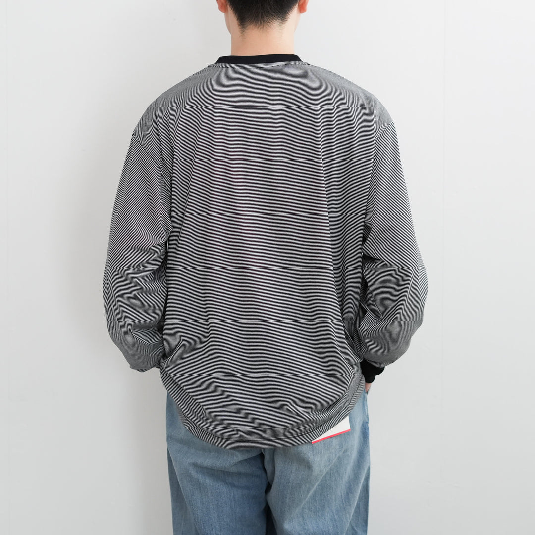 26SS】FreshService MICRO BORDER L/S TEE 