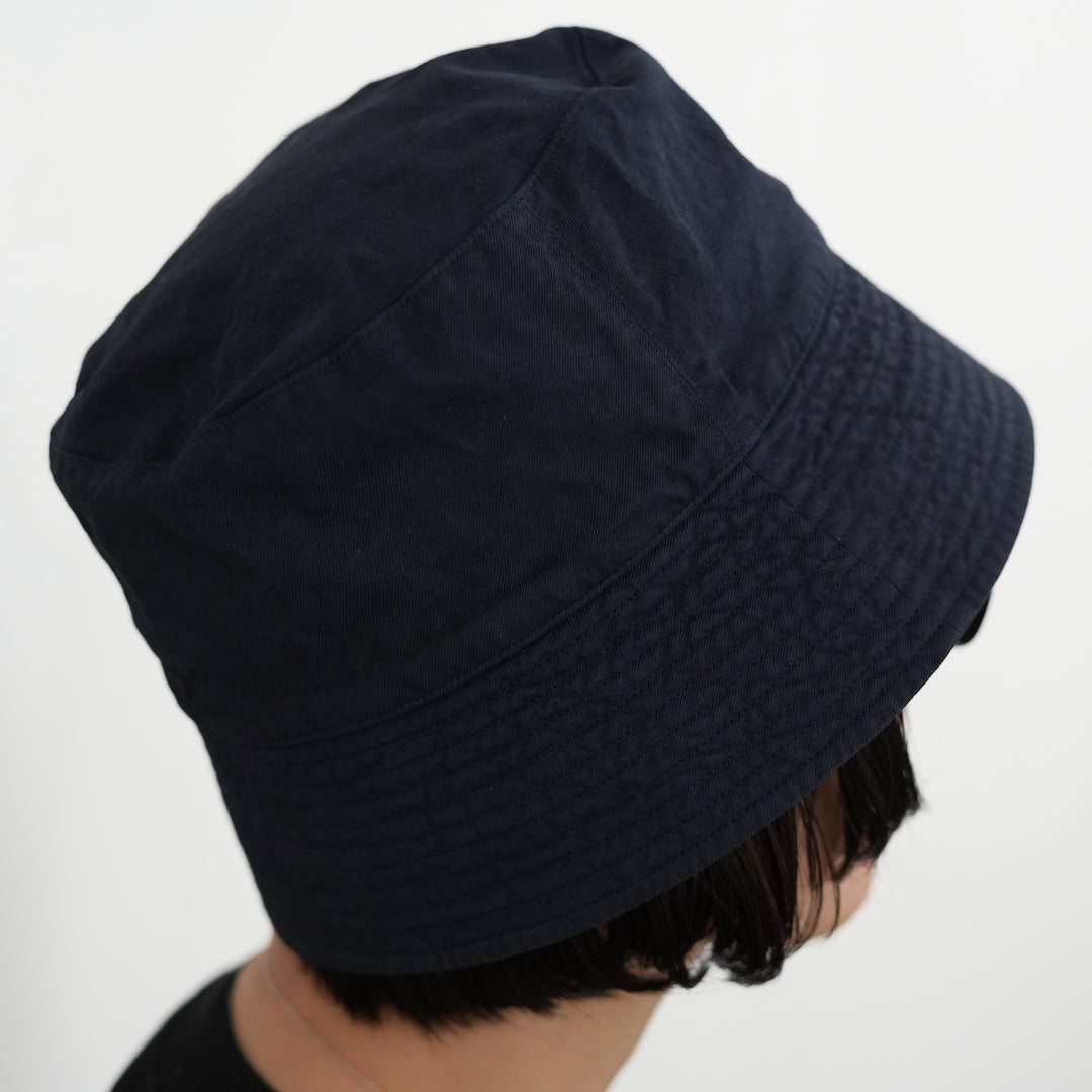 AURALEE GARMENT-DYED FINX CHINO BUCKET HAT MADE BY KIJIMA TAKAYUKI
