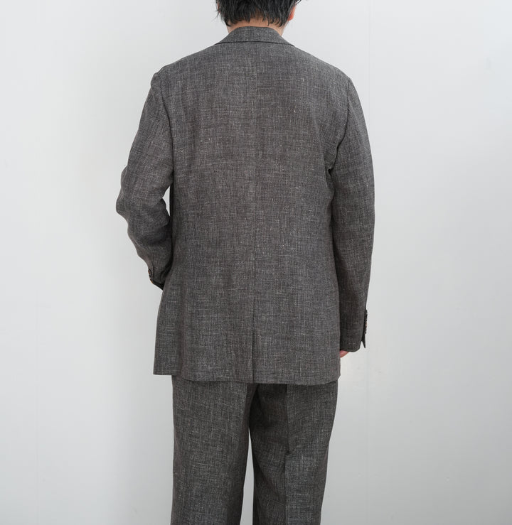 26SS】BISOWN WOOL LINEN 2B JACKET