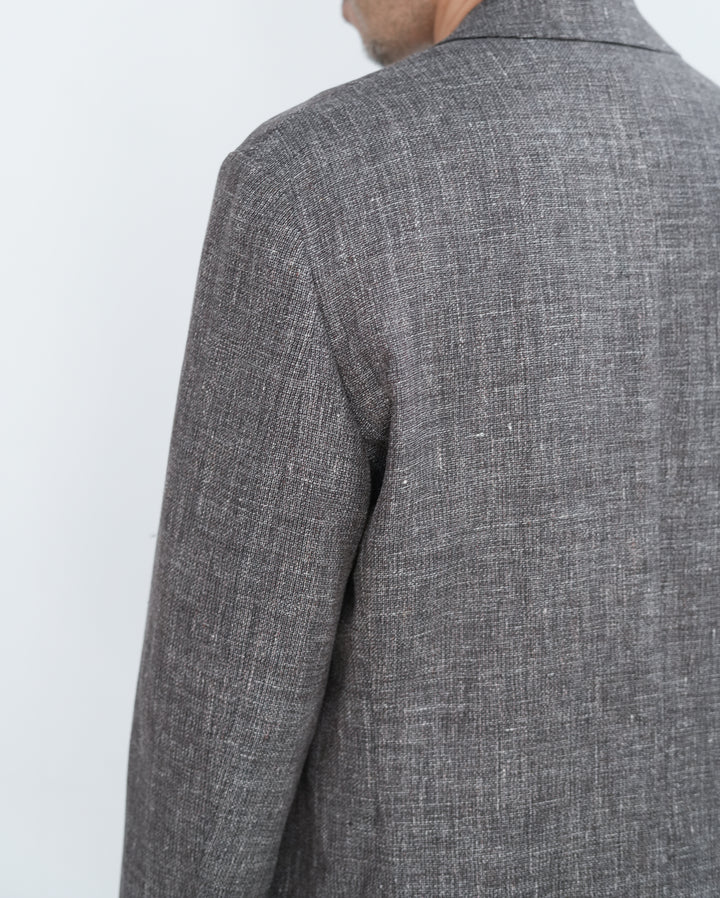 26SS】BISOWN WOOL LINEN 2B JACKET