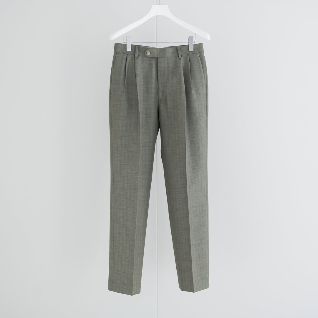 【26SS】AURALEE Bluefaced Wool Two-Tuck 4 26SS】AURALEE BLUEFACED WOOL TWO-TUCK SLACKS