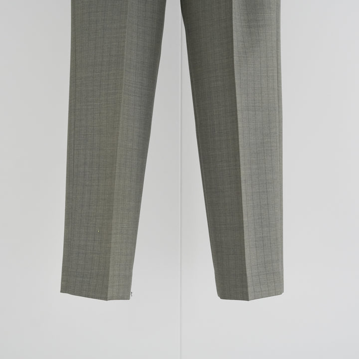 26SS】AURALEE BLUEFACED WOOL TWO-TUCK SLACKS
