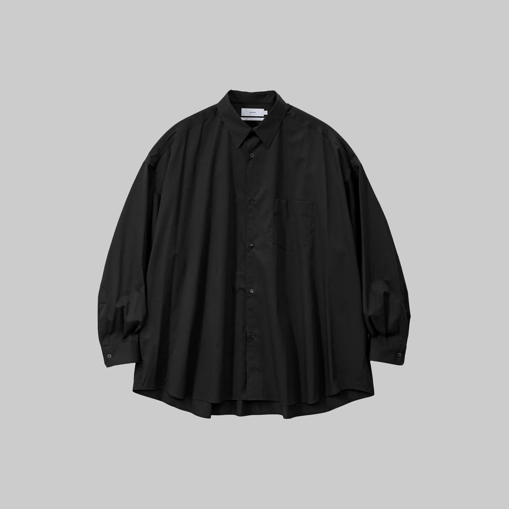 26SS】Graphpaper Silicon Poplin Oversized Regular Collar Shirt