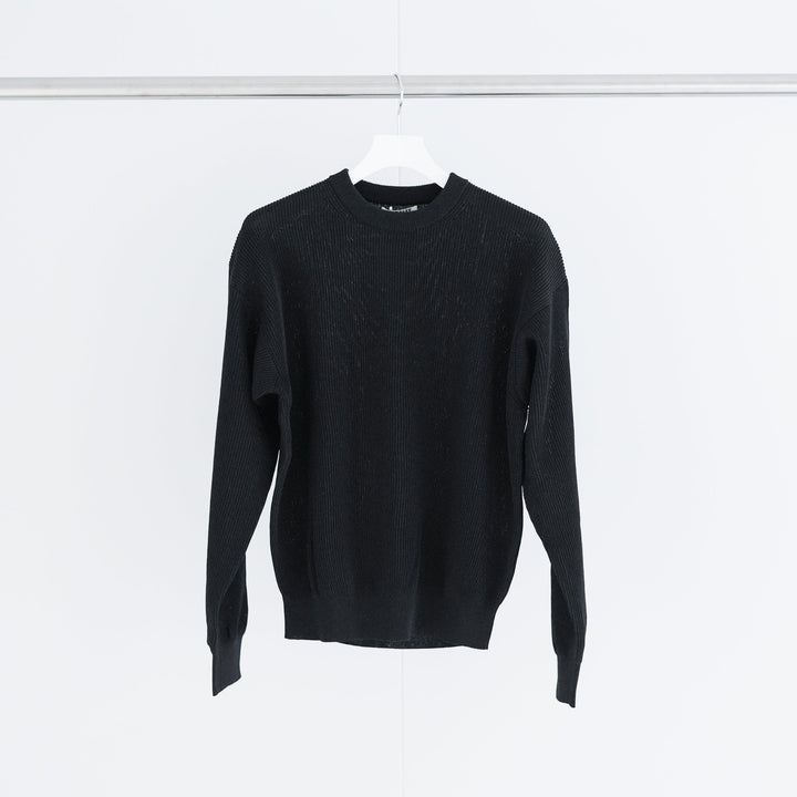 26SS】AURALEE FLAT YARN RIB KNIT P/O