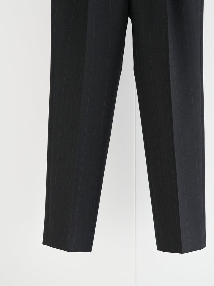 26SS】AURALEE BLUEFACED WOOL TWO-TUCK SLACKS