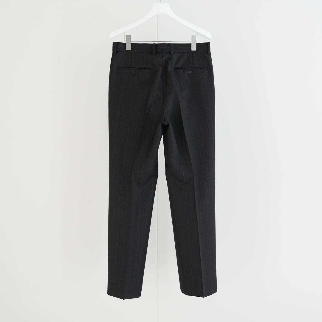 26SS】AURALEE BLUEFACED WOOL TWO-TUCK SLACKS