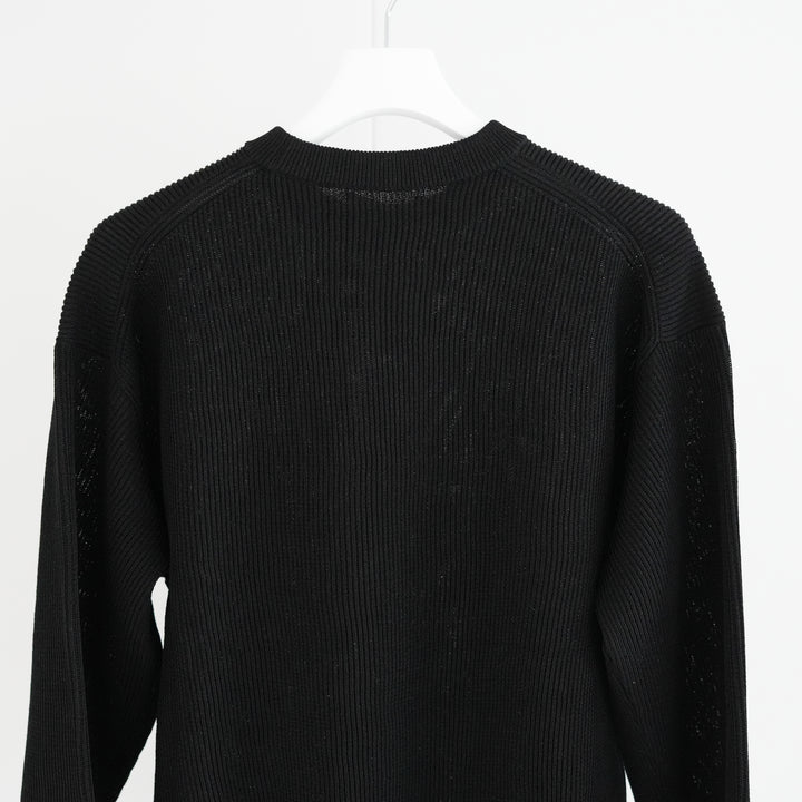 26SS】AURALEE FLAT YARN RIB KNIT P/O