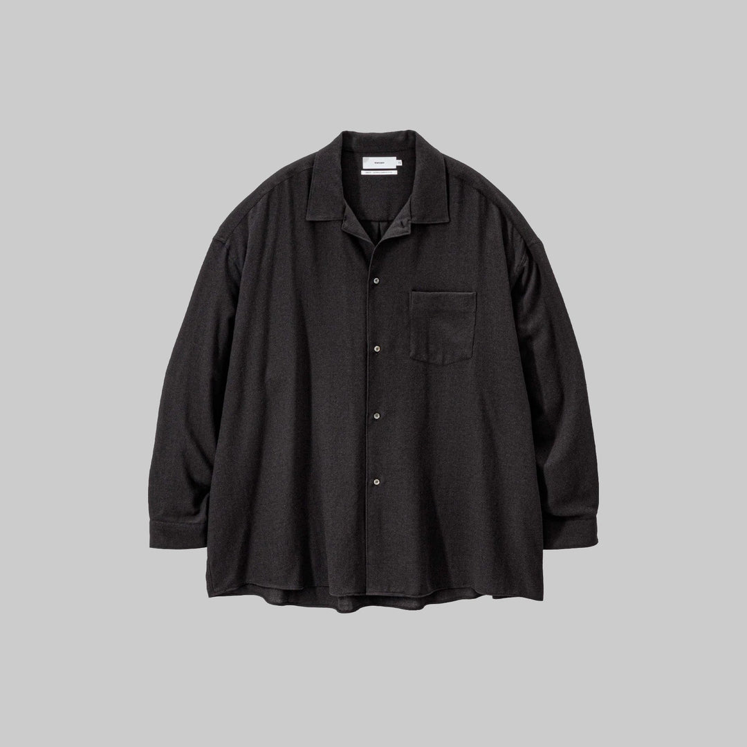 Sleepy Sheep☆ノーリーズ　レギュラーシャツ 26SS】Graphpaper Viscose Viyella L/S Sleeping Shirt