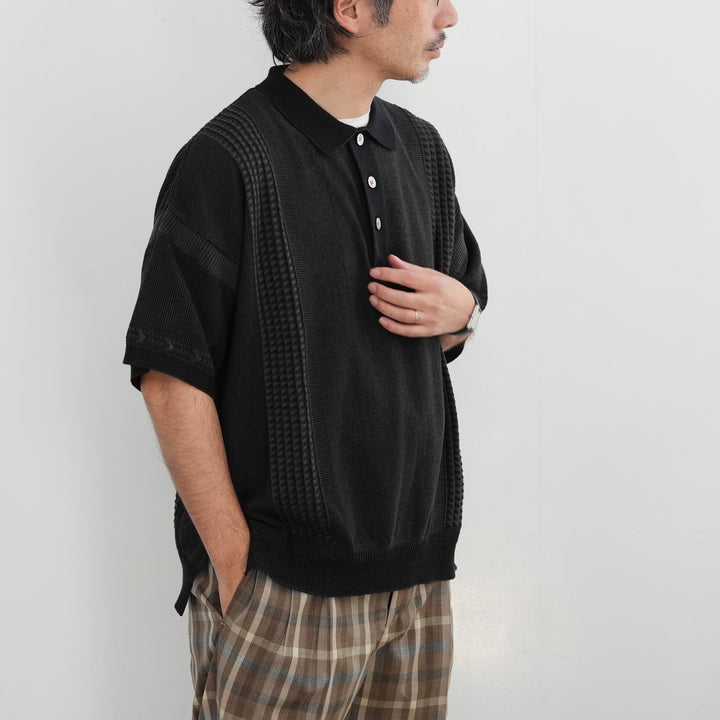 26SS】Aotsuyu Knit Polo 