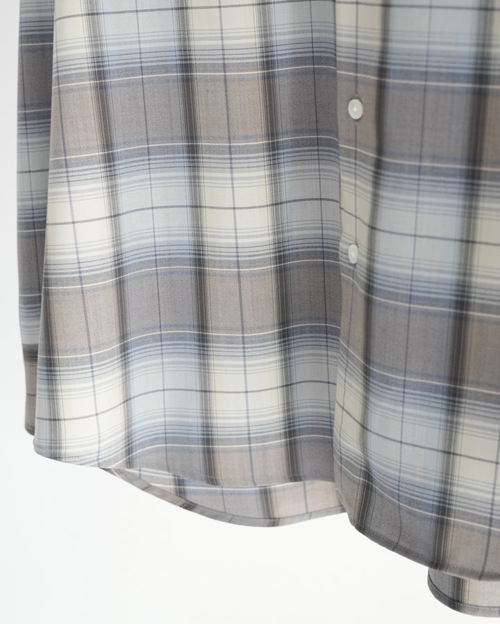 26SS】AURALEE SUPER LIGHT WOOL CHECK SHIRT