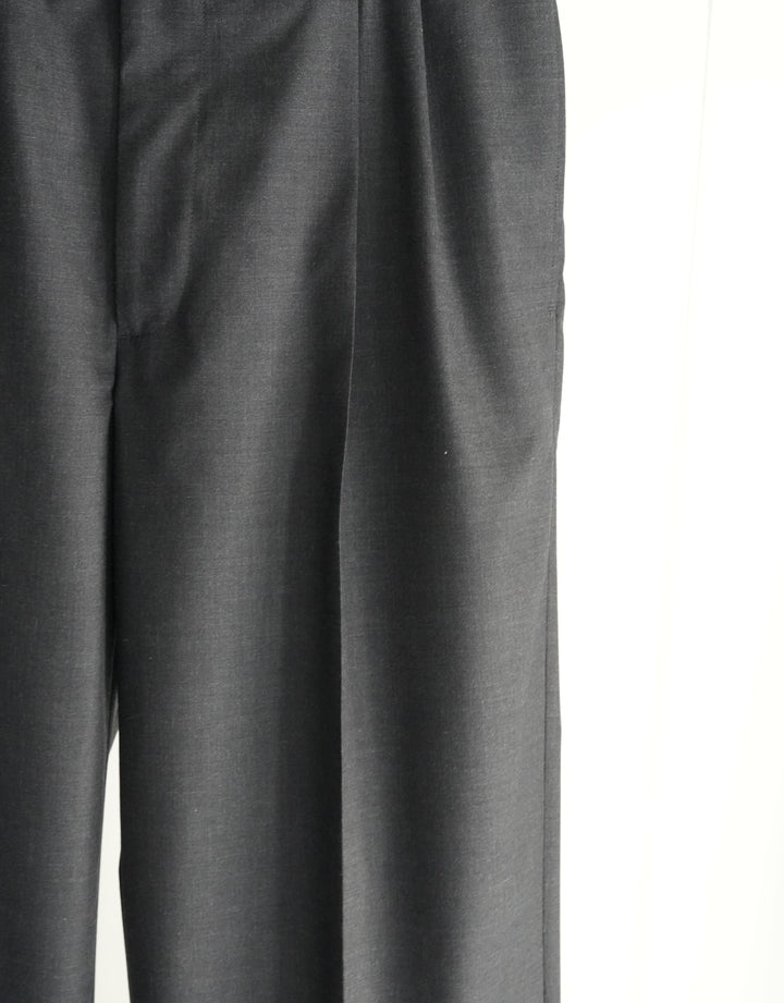 26SS】AURALEE ULTRA FINE TROPICAL WOOL TWO-TUCK SLACKS
