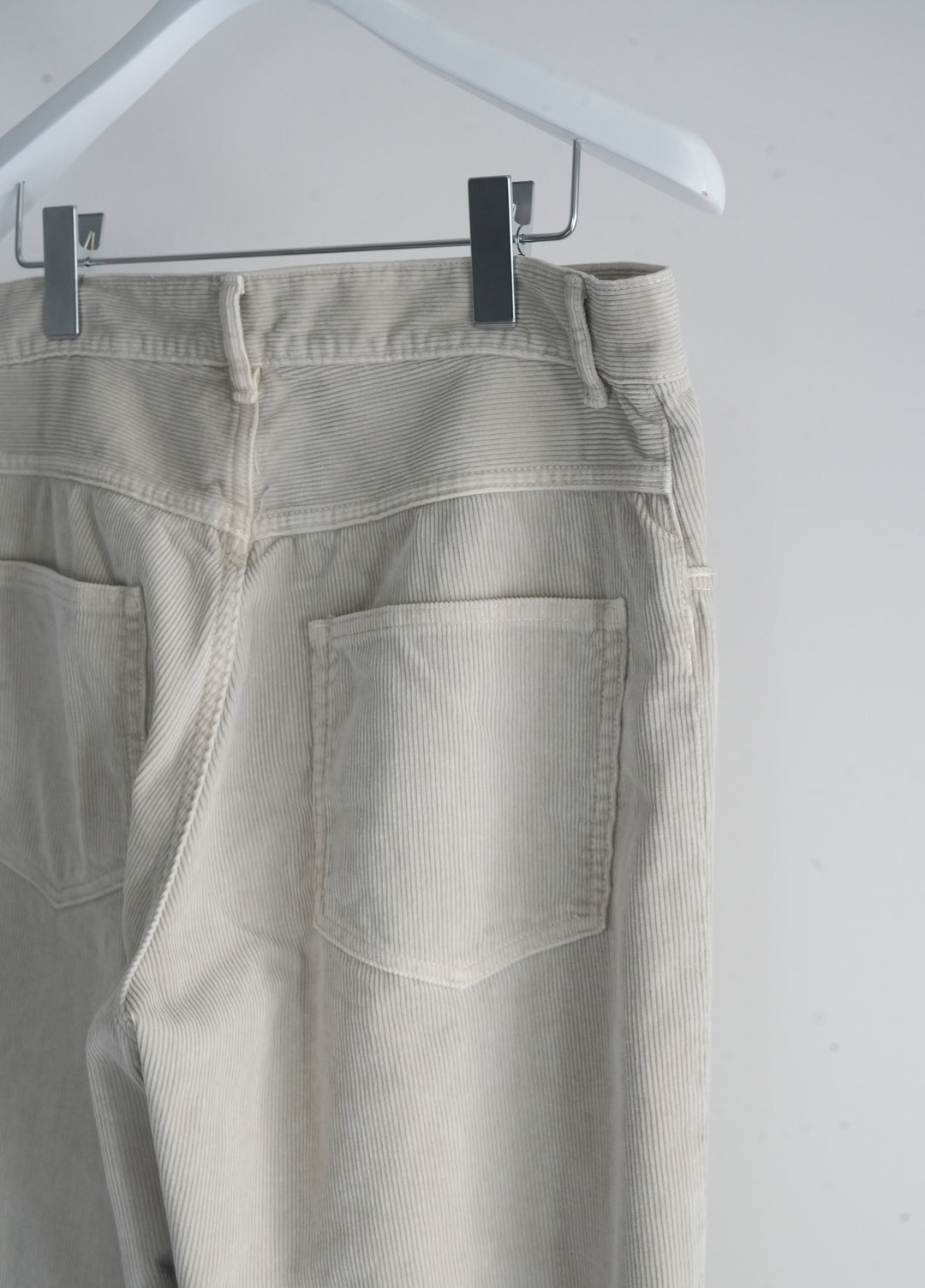 26SS】AURALEE GARMENT-DYED FINX CORDUROY 5P WIDE PANTS