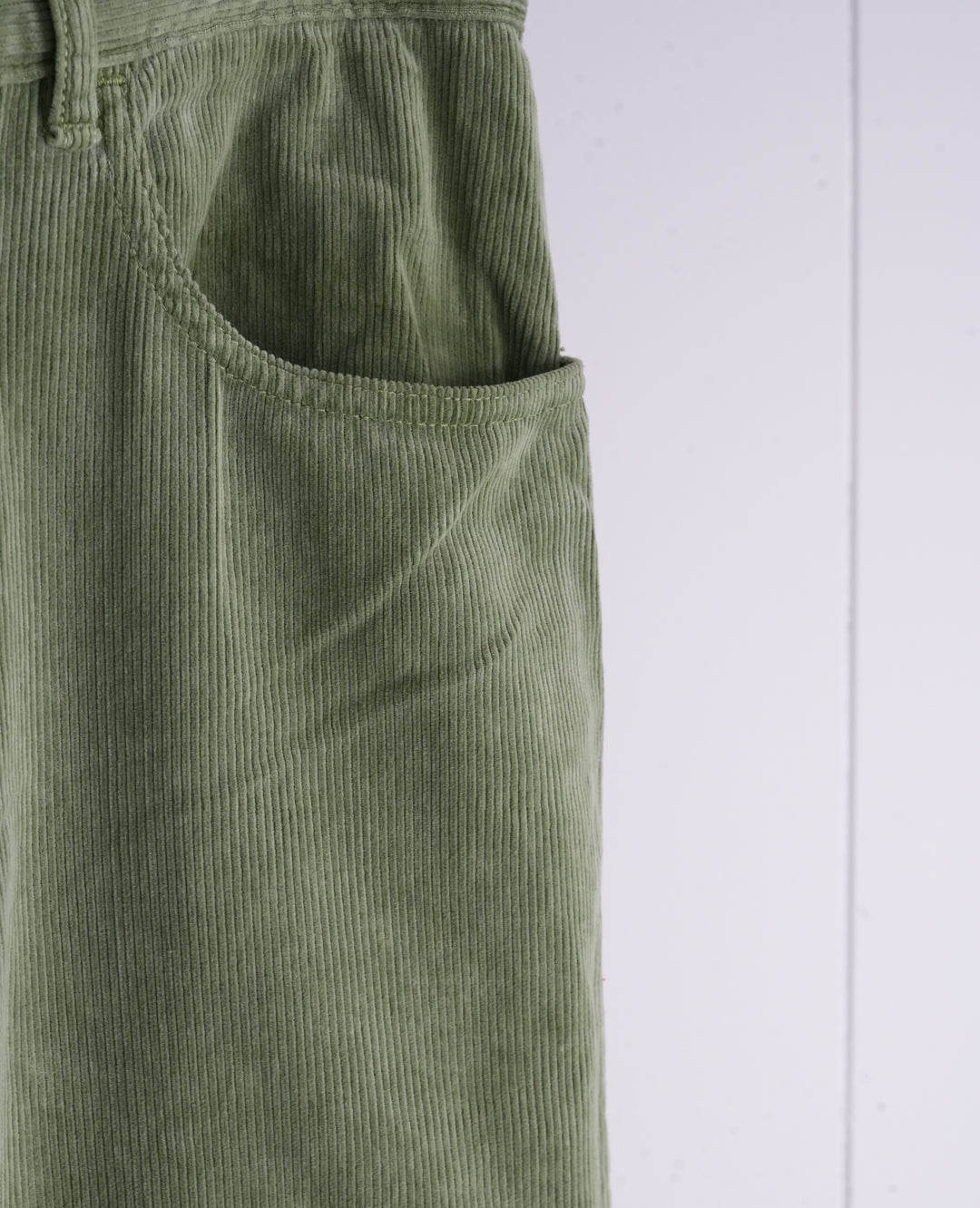 26SS】AURALEE GARMENT-DYED FINX CORDUROY 5P WIDE PANTS